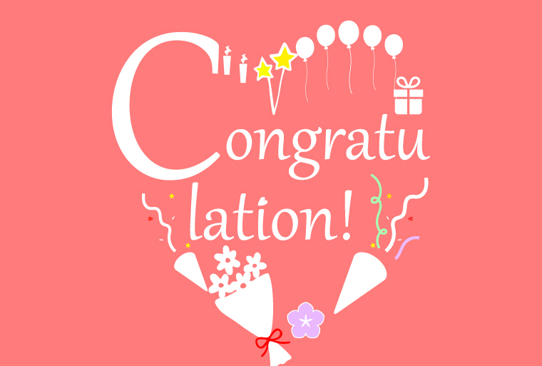 Congratulations