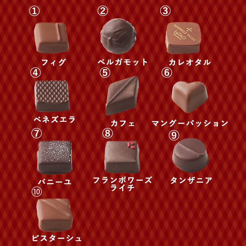 ヌーベルバーグアソート 10個