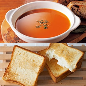 【送料込み】ルタオビスクのごちそうセット～北海道生クリーム食パン～