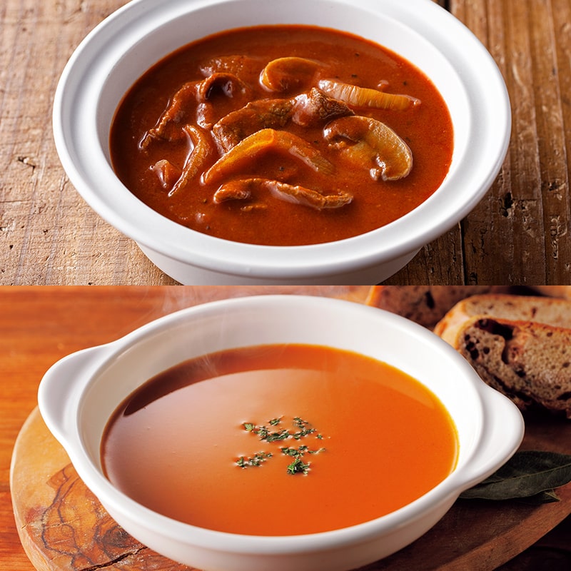 【送料無料】ストロガノフ&ビスク セット