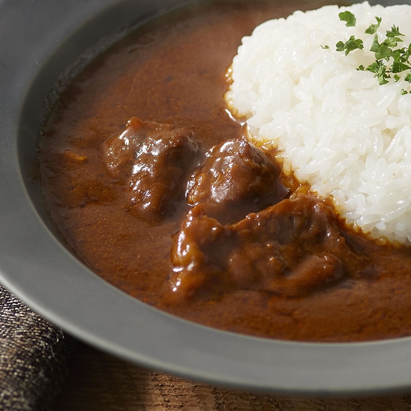 道産牛の赤ワインカレー 6個セット
