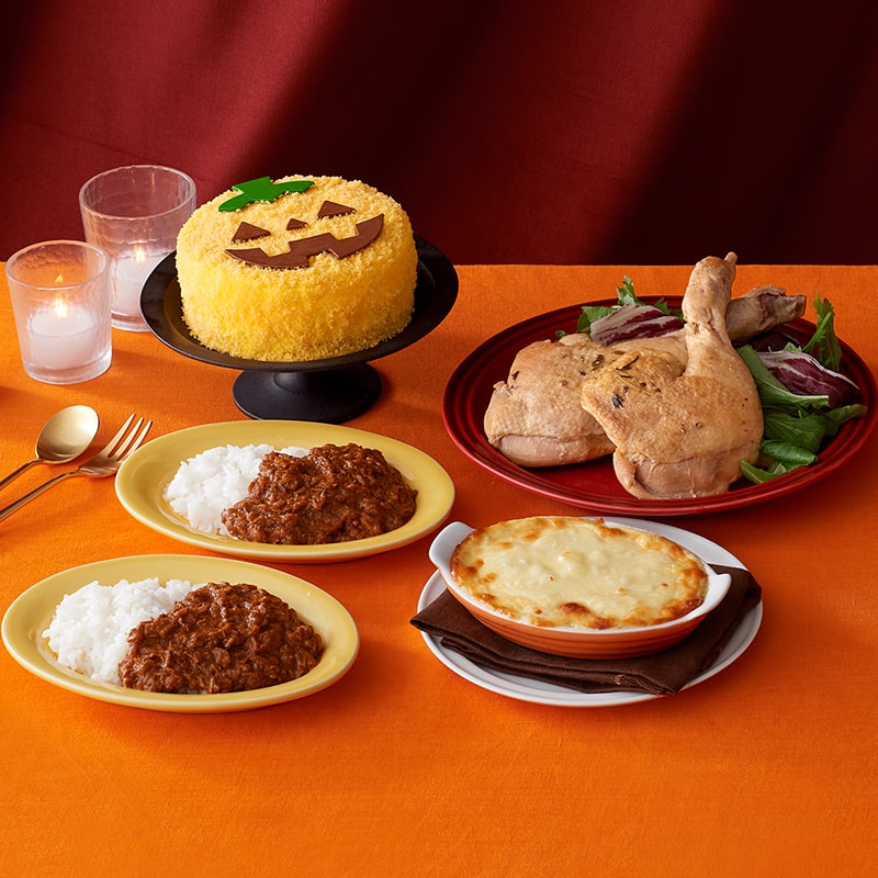 ハロウィンディナーセット