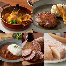 苺ドゥーブルとディナーセレクション