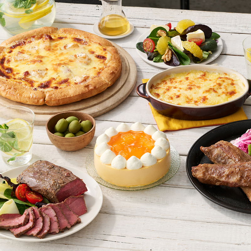 夏のデリカパーティーセット