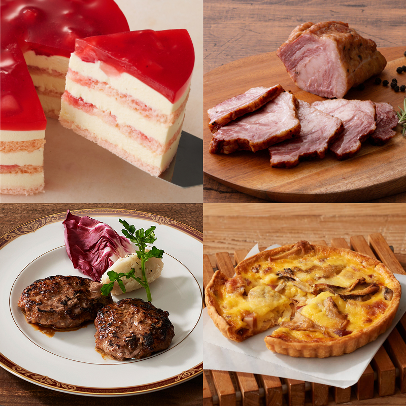 苺のティラミスとデリカセット