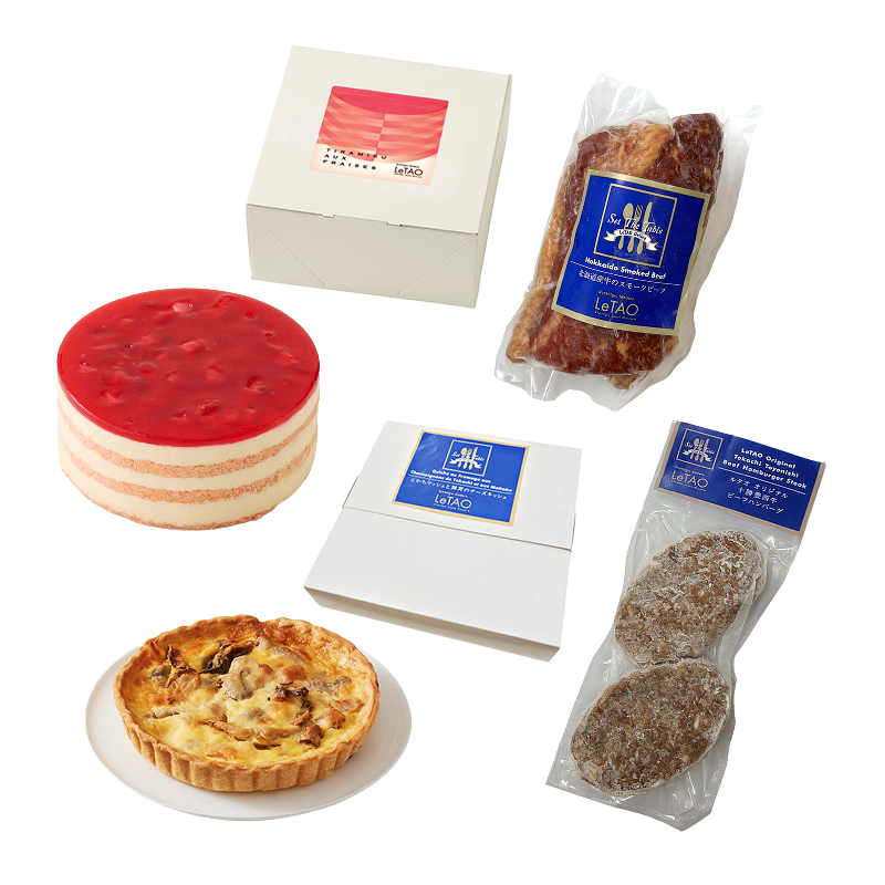 苺のティラミスとデリカセット