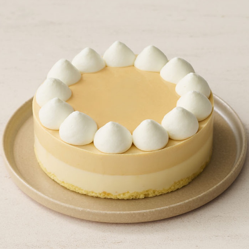 キャラメルケーキとデリカセット