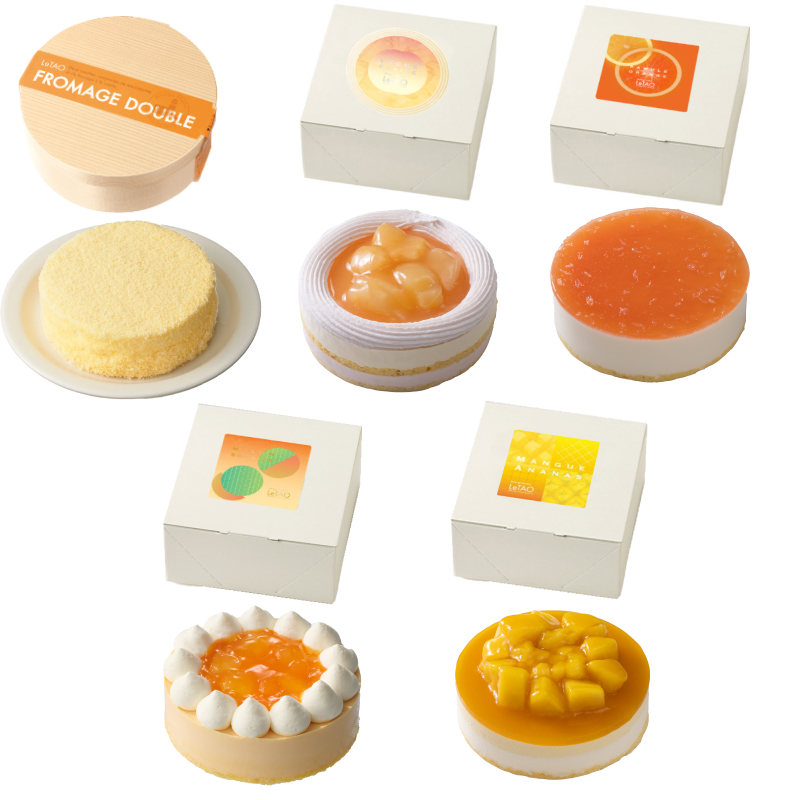 ドゥーブルと選べる季節のケーキセット