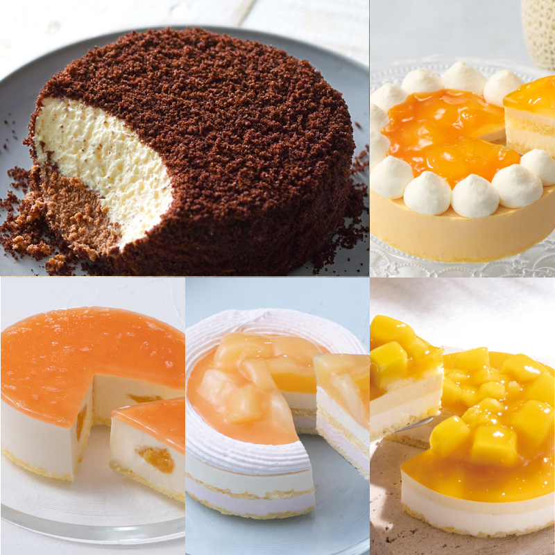 ショコラドゥーブルと選べる季節のケーキセット