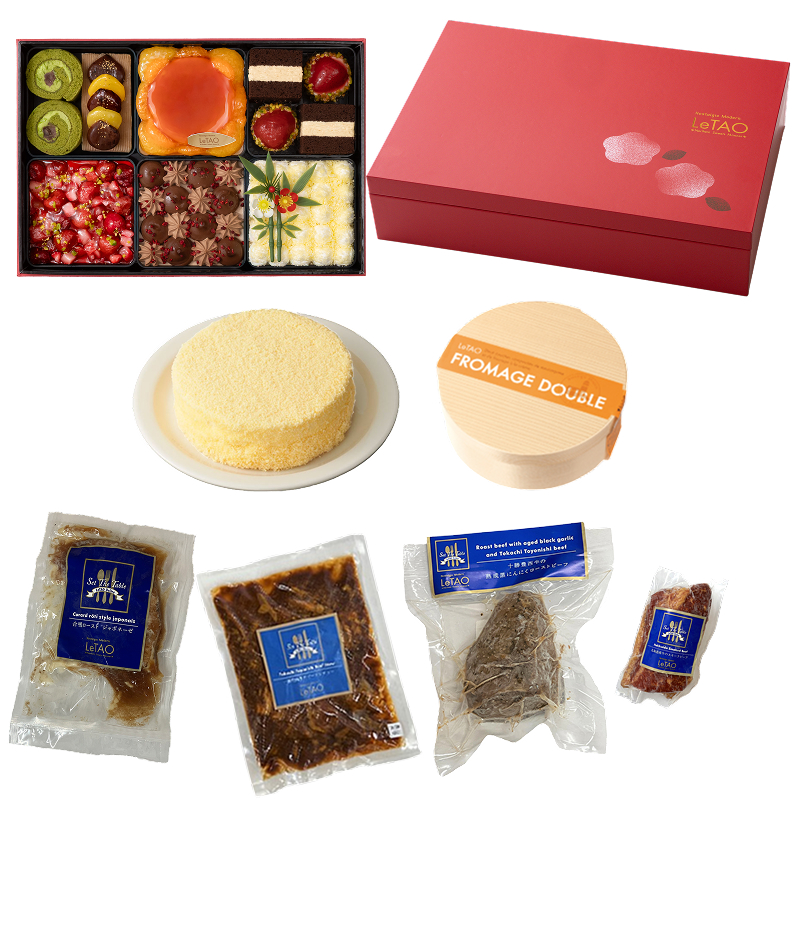 スイーツおせち2026とドゥーブル＆デリカミートセレクション