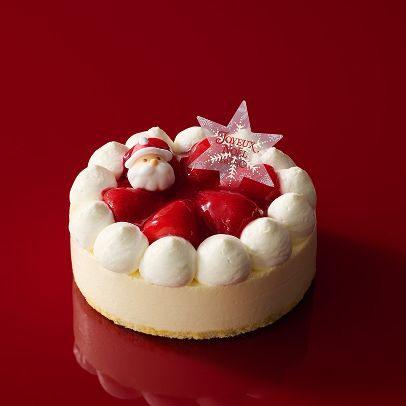 ニューヨークチーズケーキと選べるクリスマスケーキ