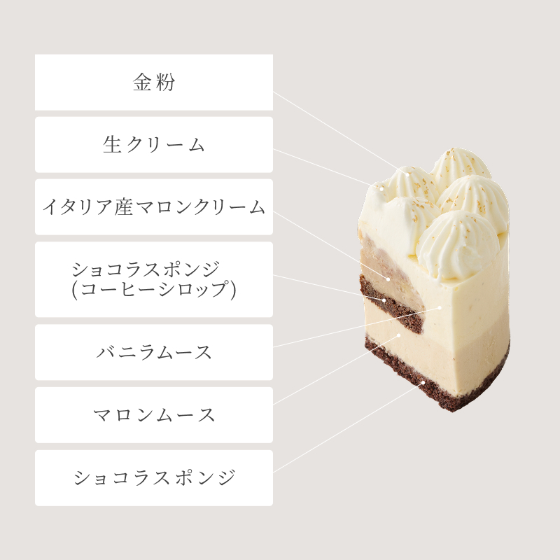 フレンチアップルパイと選べるクリスマスケーキ