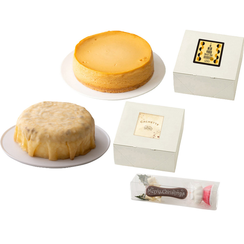 選べるケーキとクリスマスオーナメント