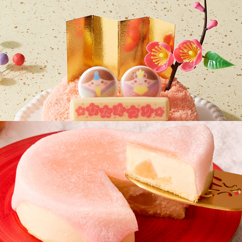 雪桃ひなまつりオーナメントセット