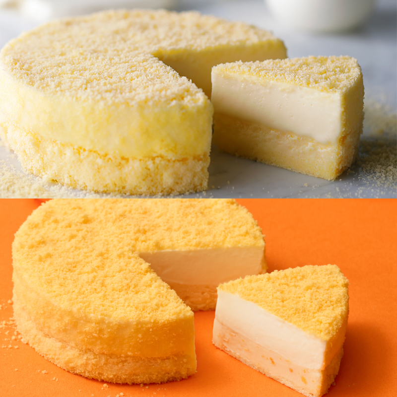 ドゥーブル食べ比べセット(ドゥーブルフロマージュ+みかんドゥーブル)