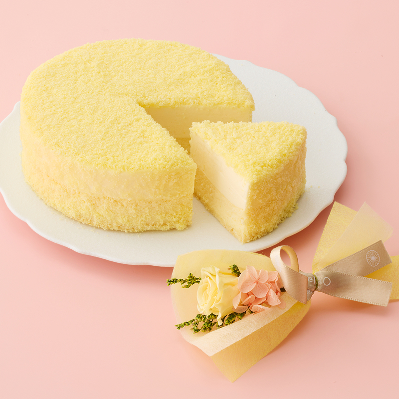 フラワーイエローブーケと選べるドゥーブル