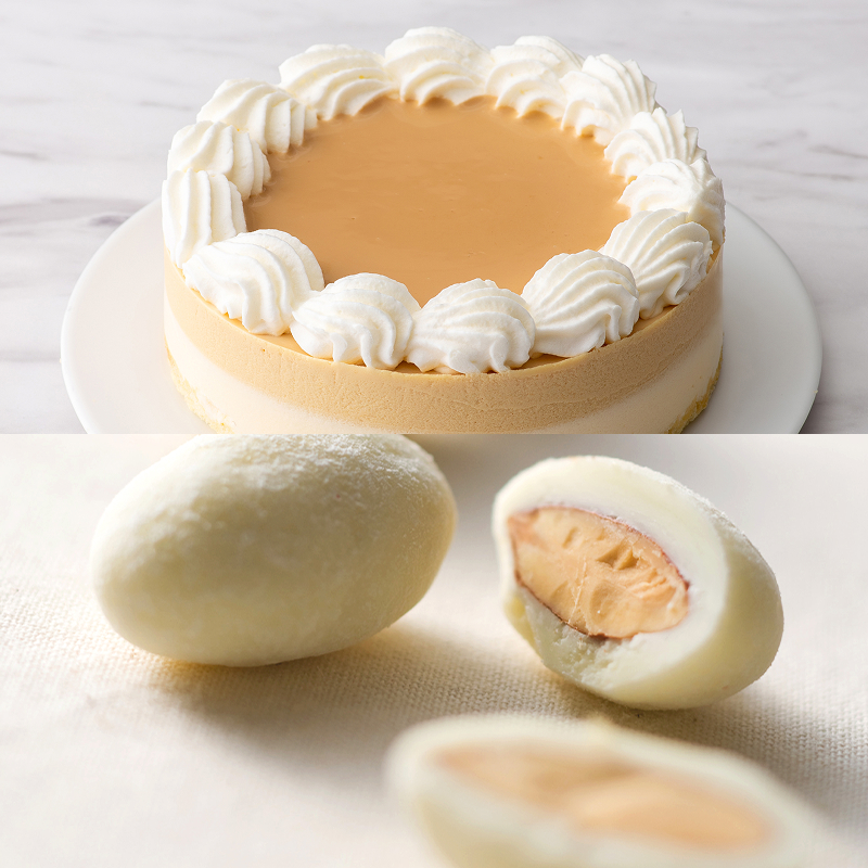 キャラメルルポとアマンドホワイトセット