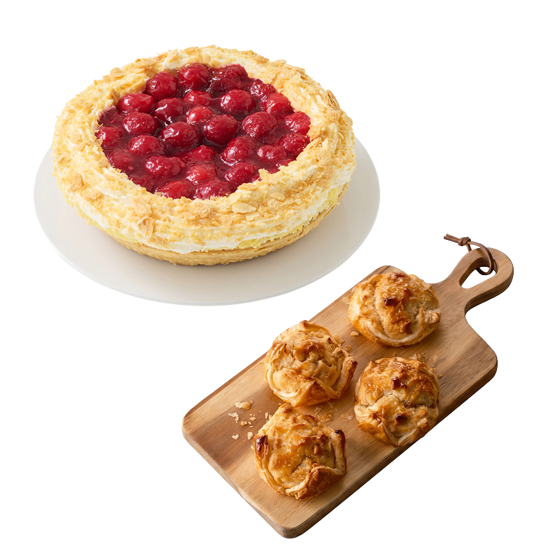 チェリータルトとスコーンフィペア