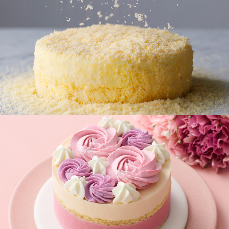 ドゥーブルと季節のケーキペアB