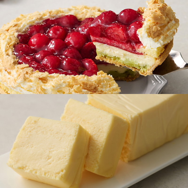 チェリータルトとチーズテリーヌ
