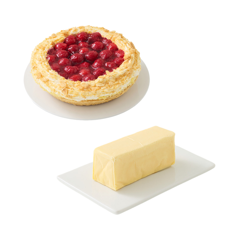 チェリータルトとチーズテリーヌ