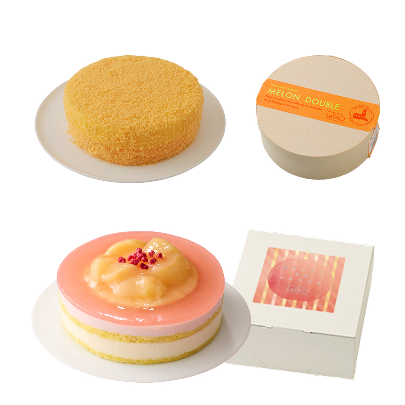【お中元】夏のフルーツケーキセット