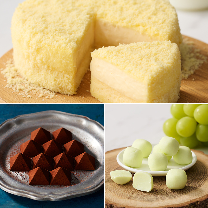 ドゥーブルとチョコスイーツセット