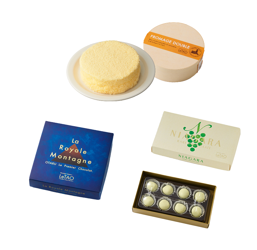 ドゥーブルとチョコスイーツセット