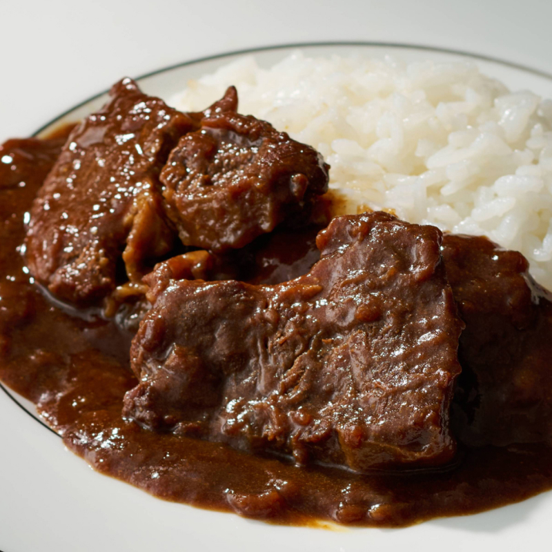 雪マンゴーと欧風カレーのサマーセット