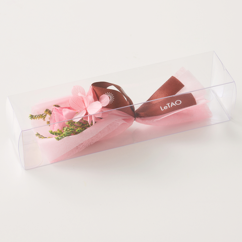 【送料込み】ピンクブーケと秋のスイーツセット