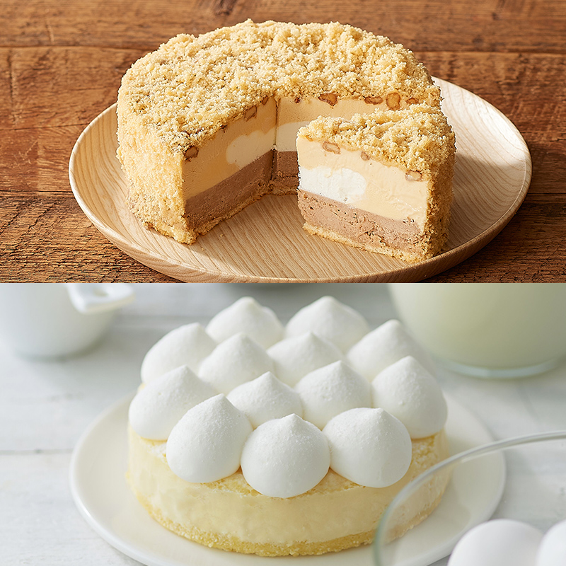 冬のミルキーケーキペア