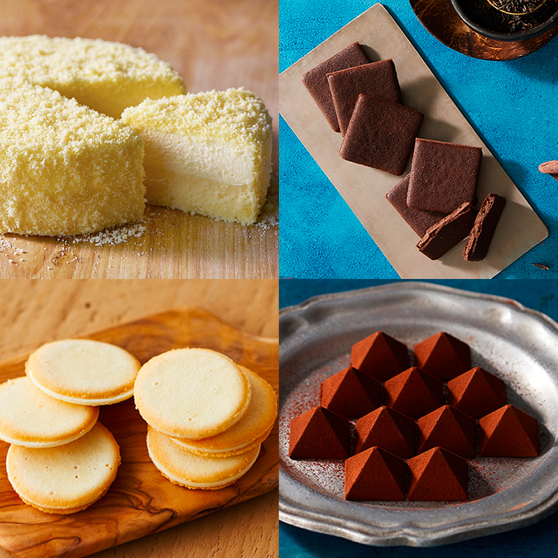 ルタオ定番スイーツの合格祝セット