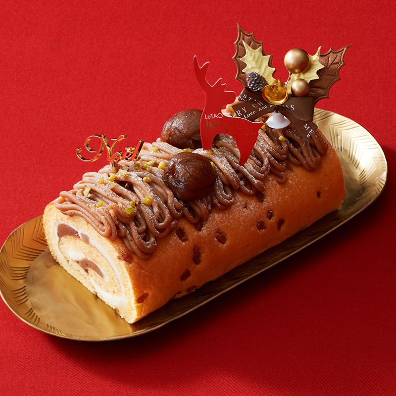 ブッシュドノエルモンブランとドゥーブルのXmasセット