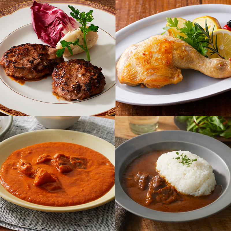 ビーフ＆チキンカレーセット