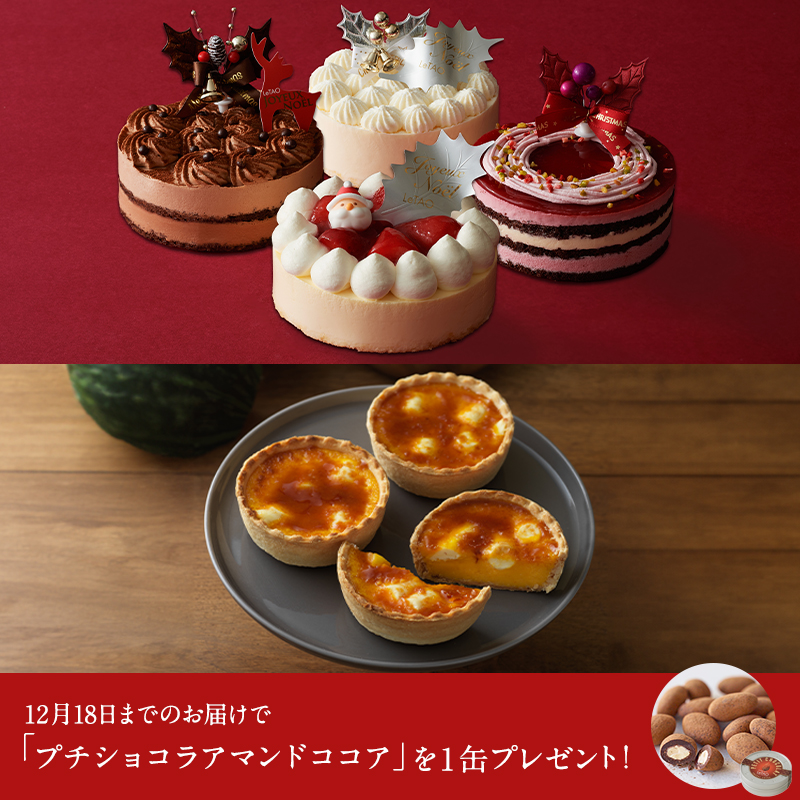 ブラックフライデーXmasセットC～選べるケーキ～