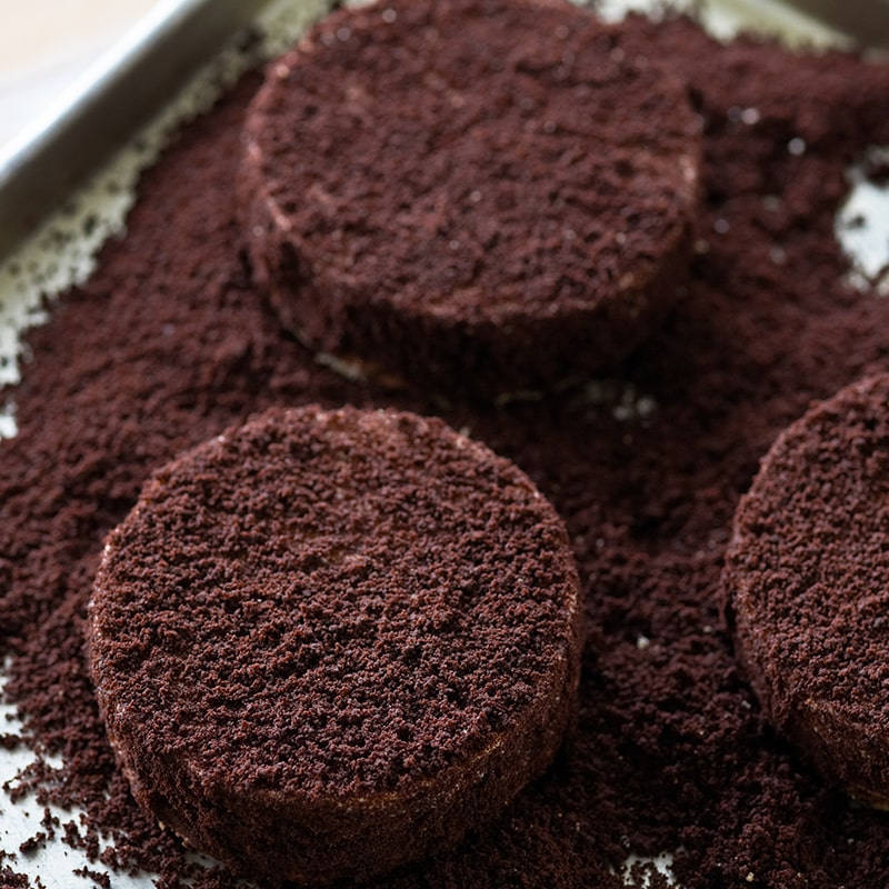 ショコラとベリーのケーキペア