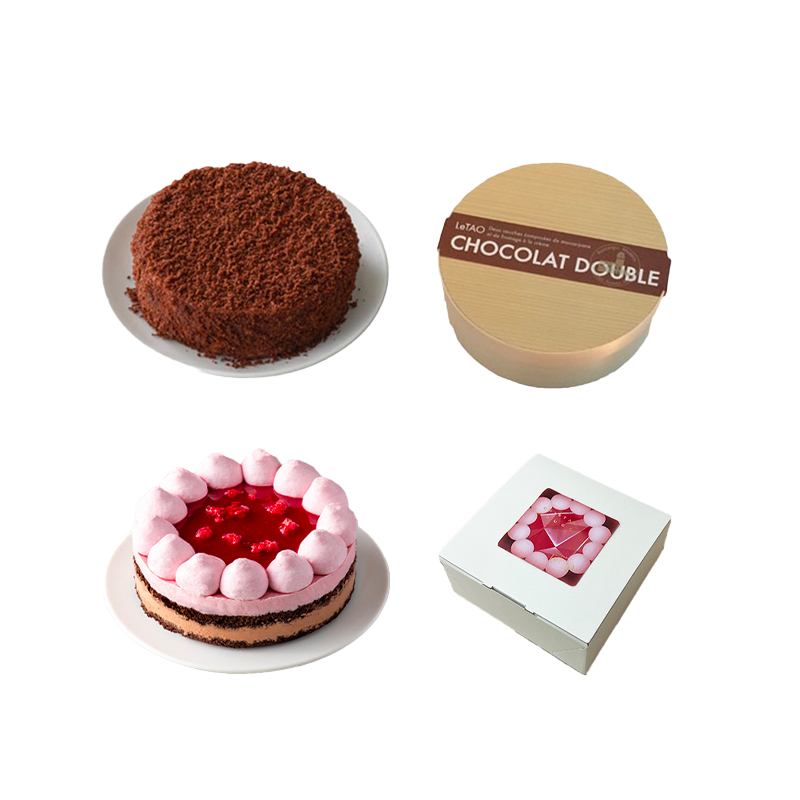 ショコラとベリーのケーキペア