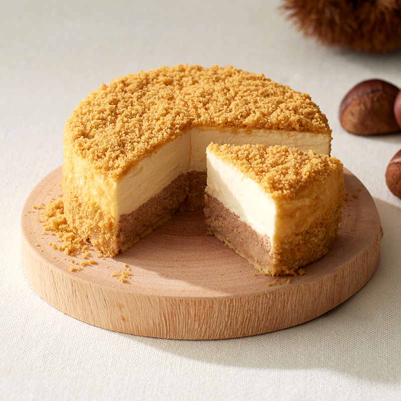 マロンとベリーのケーキペア