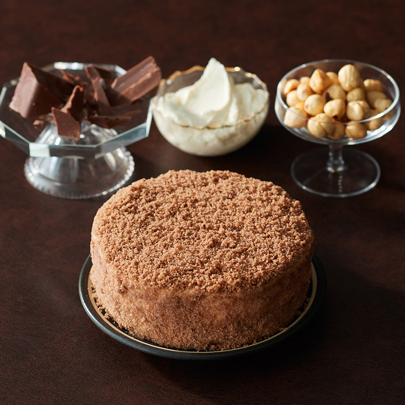ナッツとベリーのケーキペア