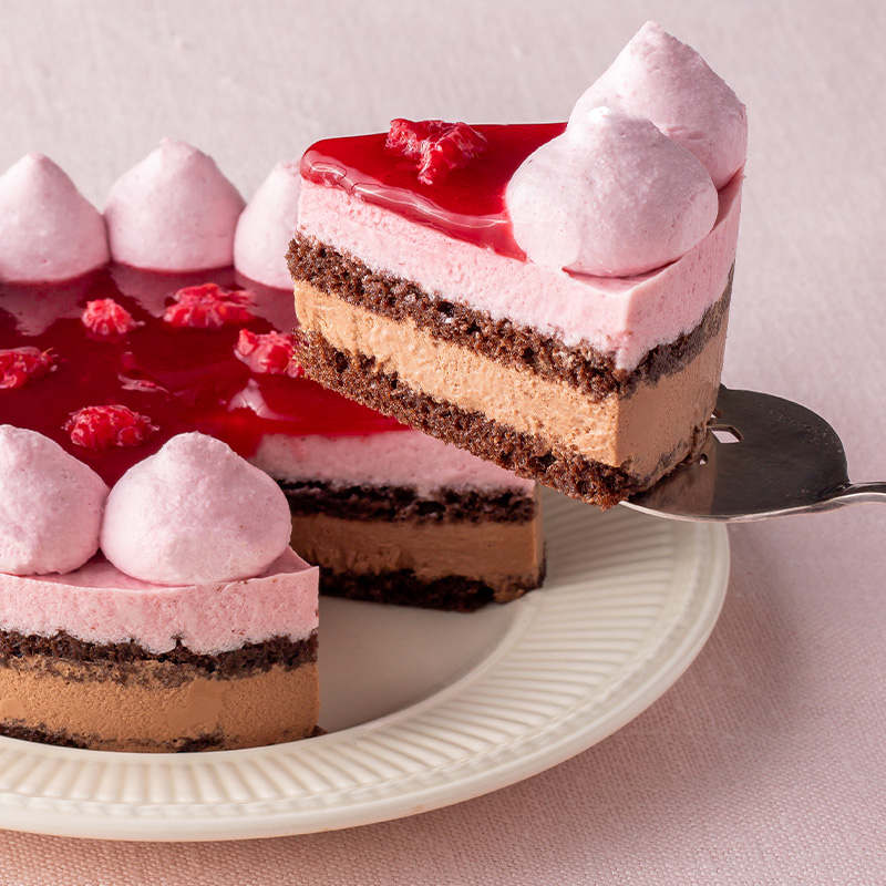 ナッツとベリーのケーキペア