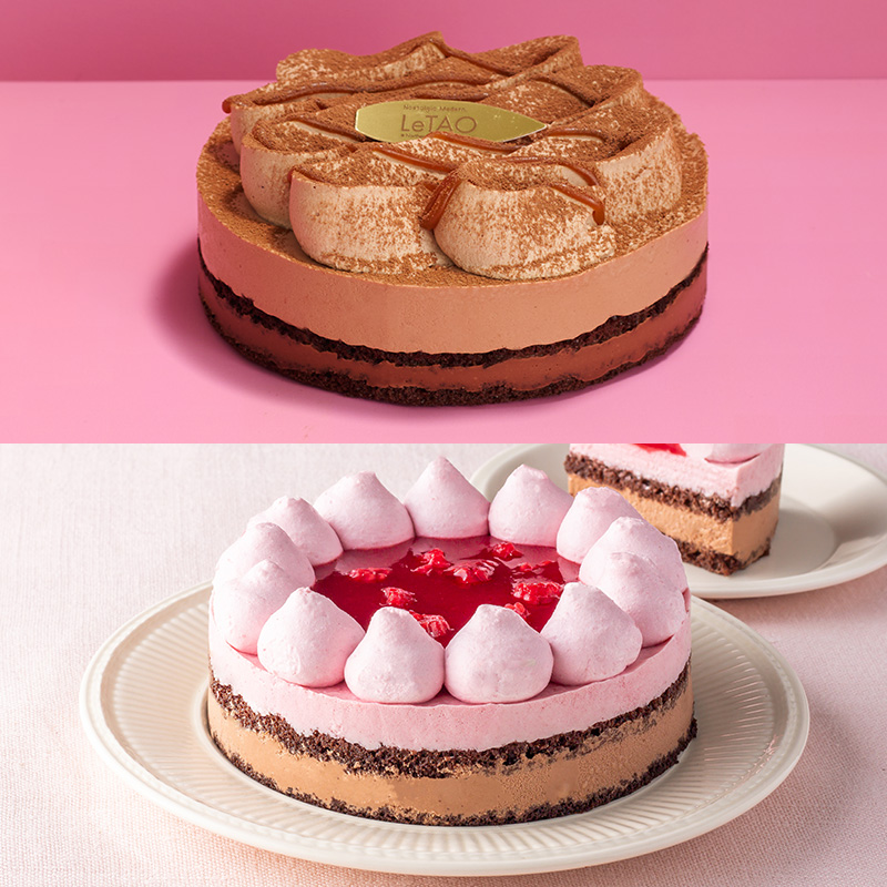 ショコラとベリーのケーキペアB