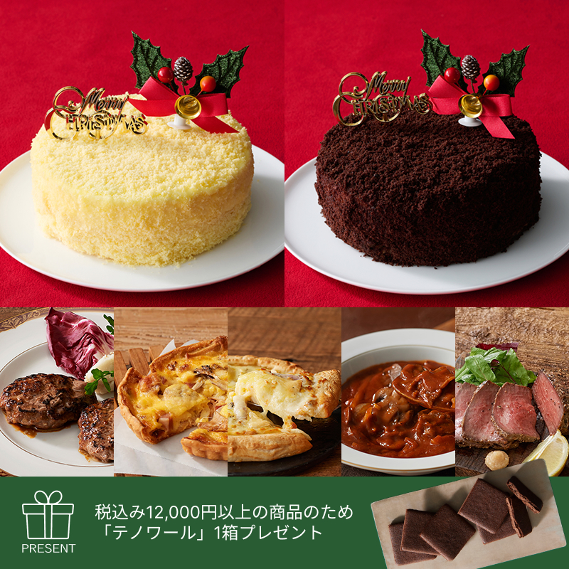 クリスマスパーティーセットE～選べるケーキ～