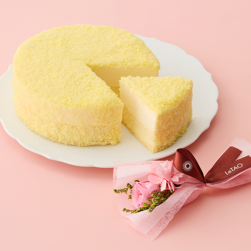 フラワーピンクブーケと選べるドゥ―ブル