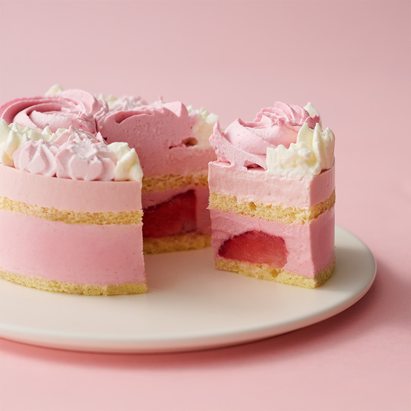 フラワーブーケと選べる母の日ケーキ