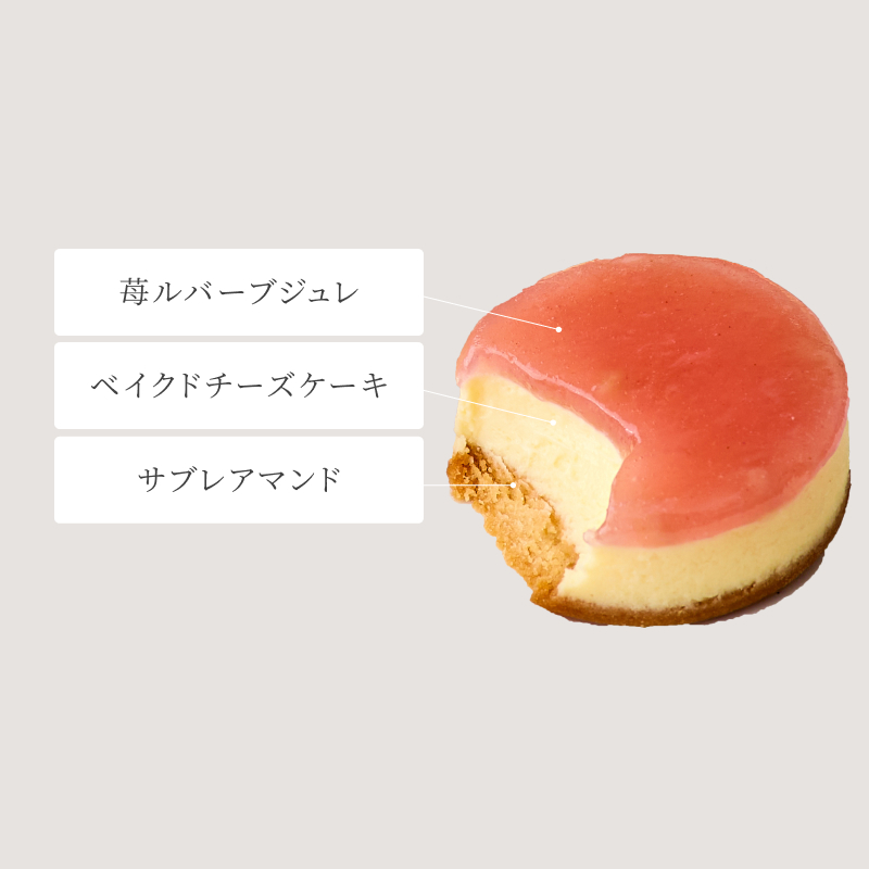 初夏のスイーツトリオ