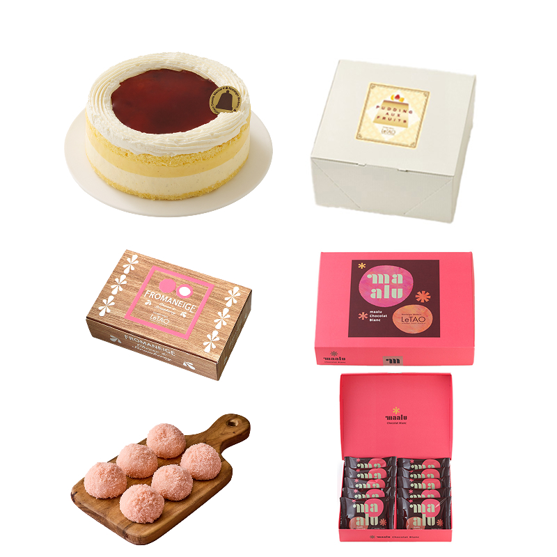 プリンとフレーズスイーツセット