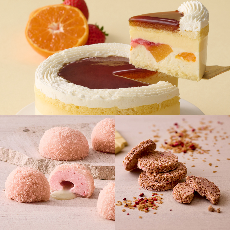 プリンとフレーズスイーツセット