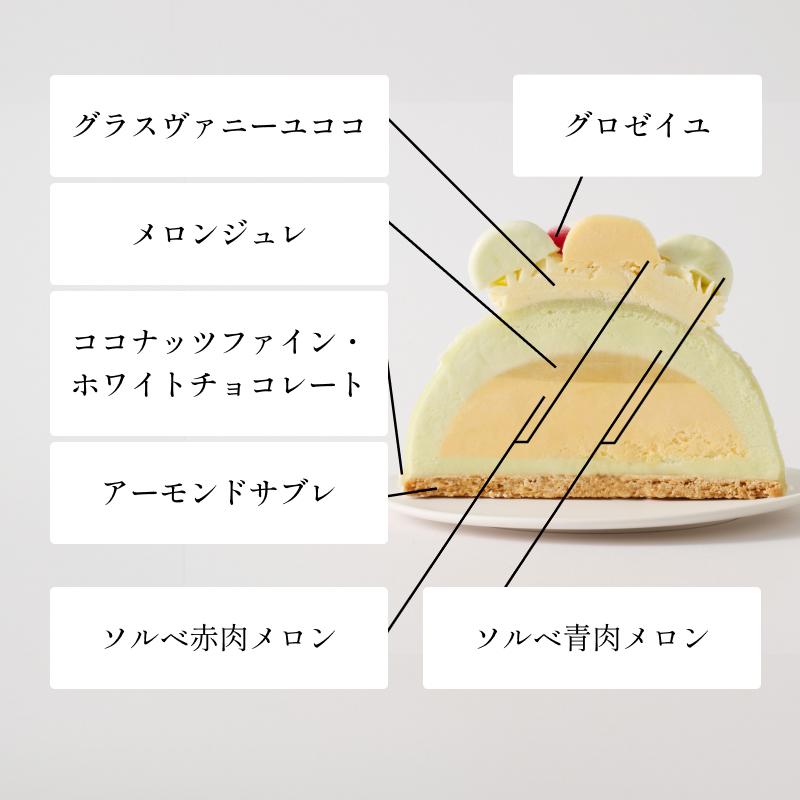 【送料込み】メロンアンサンブル