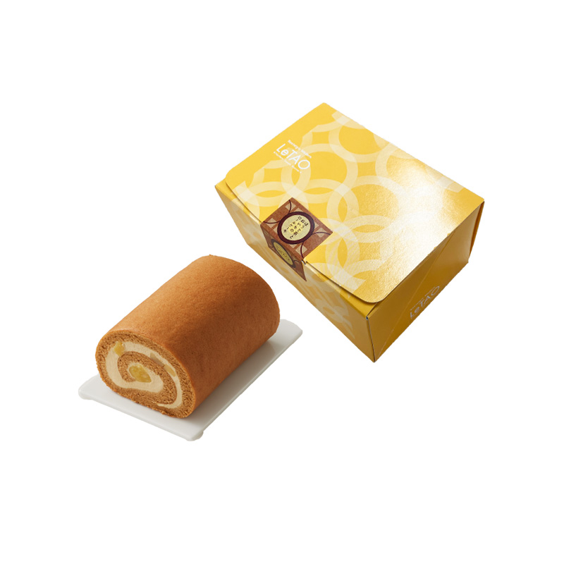 ほうじ茶とおいものロールケーキ