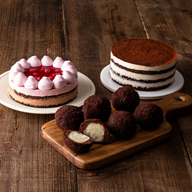初冬のスイーツ3点セット